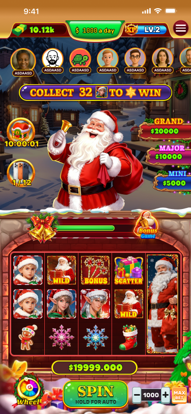 LuckyClausSlots Banner